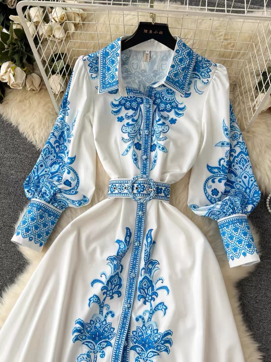 Be my butterfly print dress ED172 images